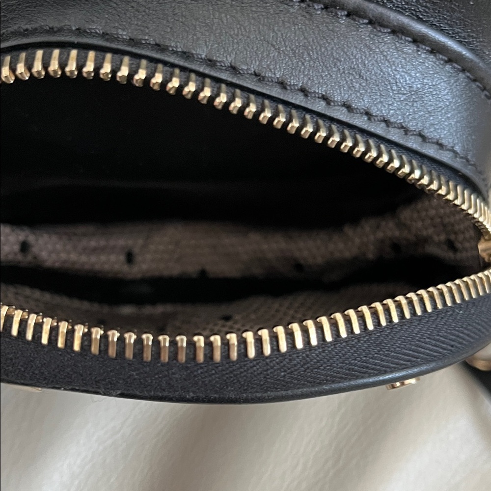 Valentino Garavani Studded Black Leather Crossbody Bag - Picture 5 of 6